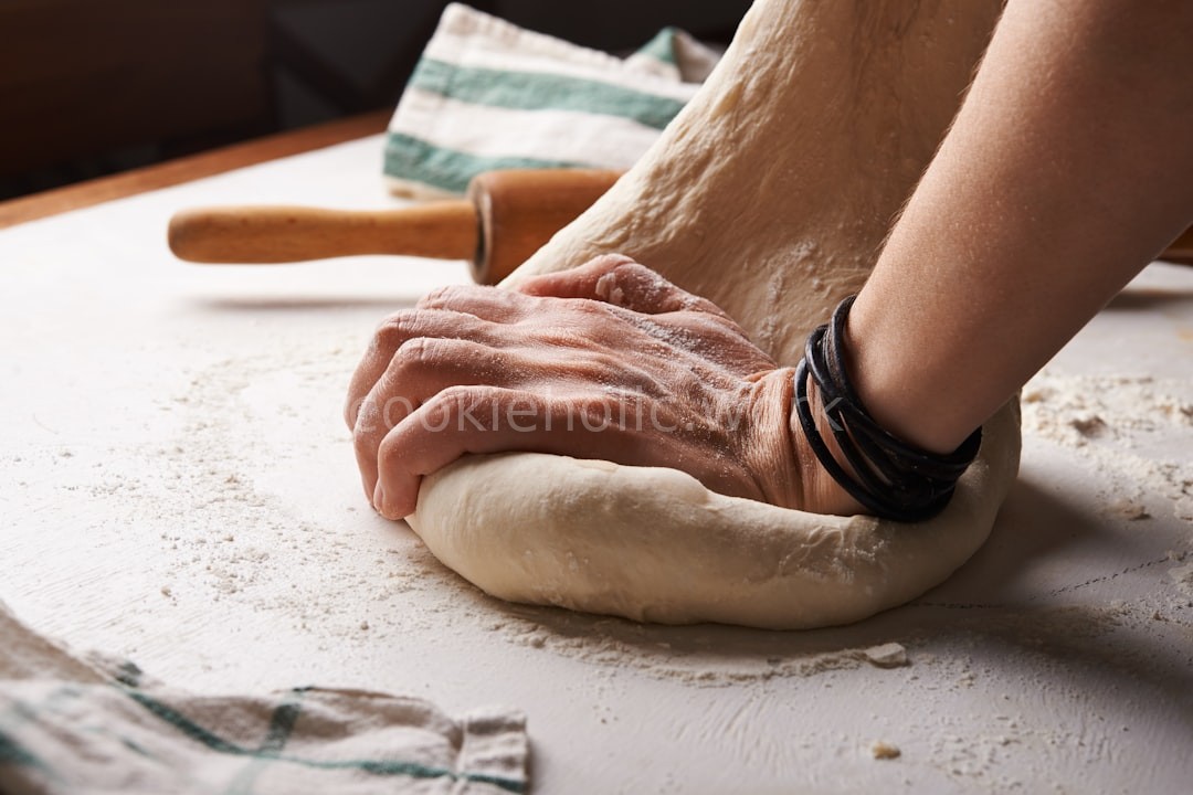Baker at work