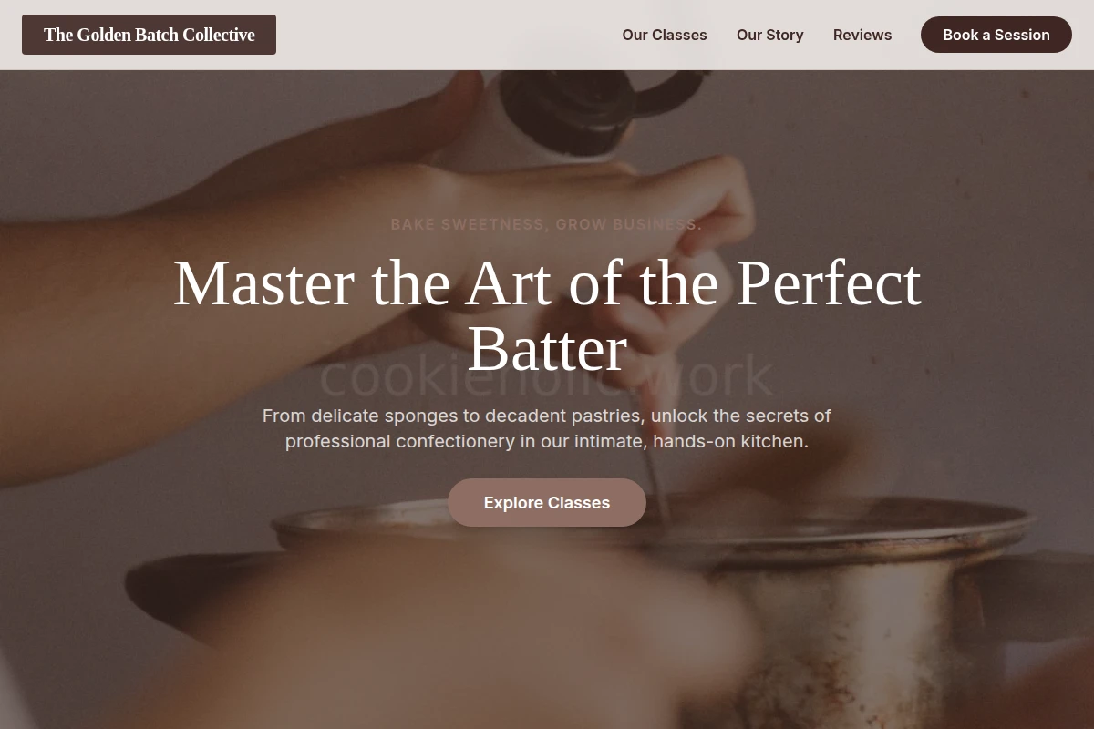 Batter Cooking Class