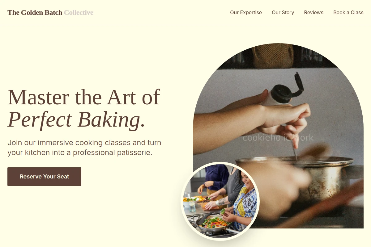 Crumbly Cooking Class