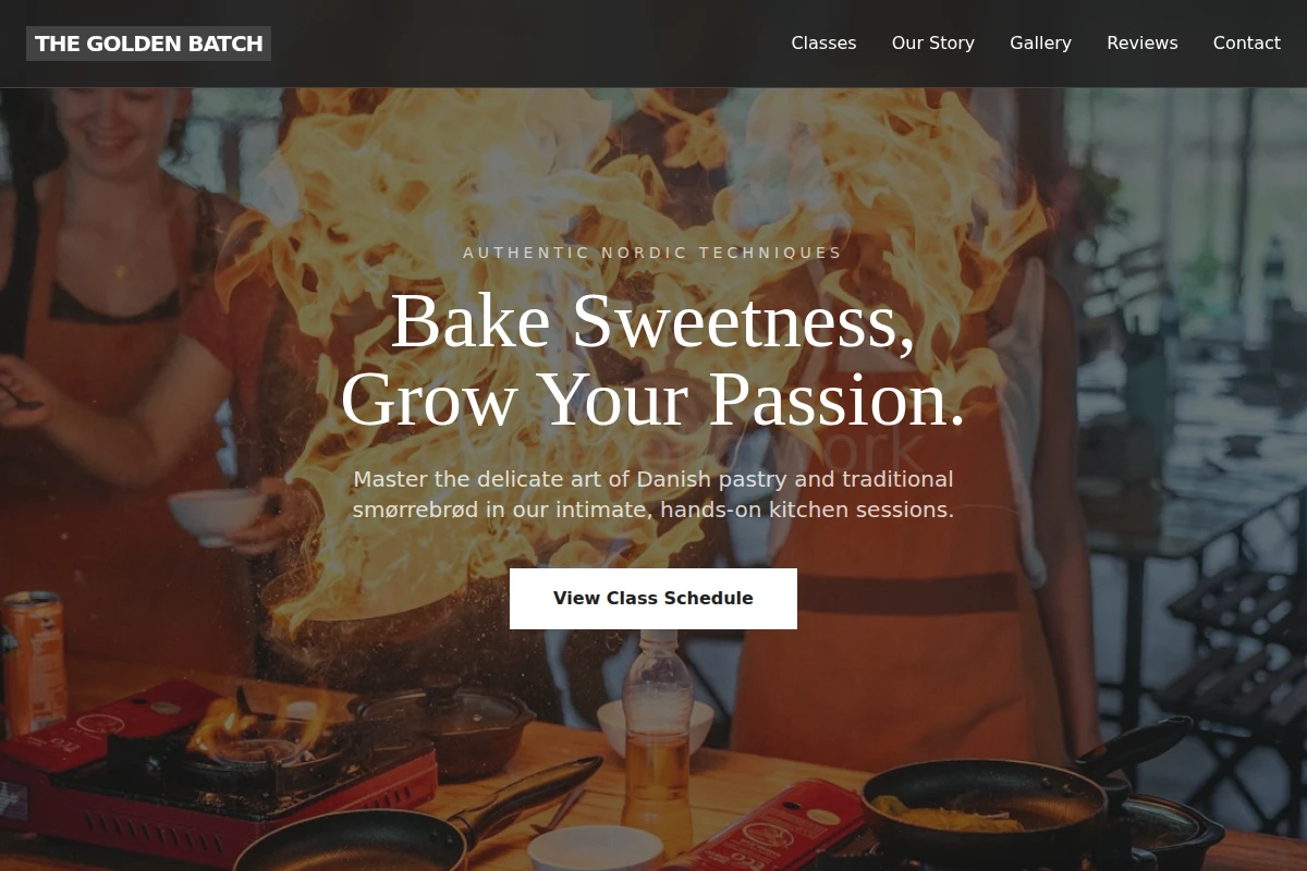 Danish Cooking Class