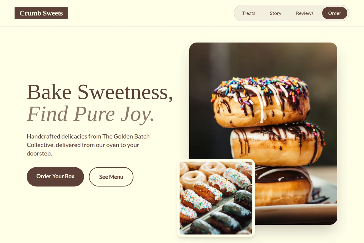 Crumb Sweets